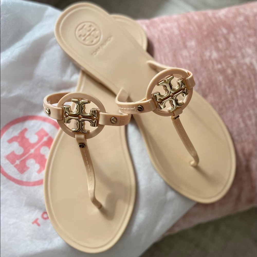 New Tori Burch Mini Miller Sandals